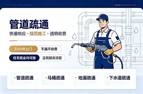 安康管道疏通
