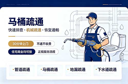 安康马桶疏通