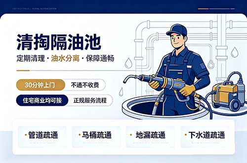 安康清掏隔油池
